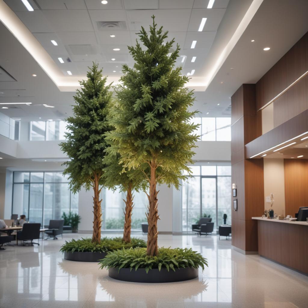 Аренда искусственных деревьев от производителя